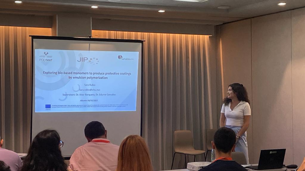 NATURSEA-PV presented at the XI Congress of young researchers in polymers